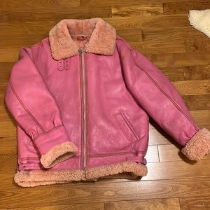 VINTAGE shearling jacket